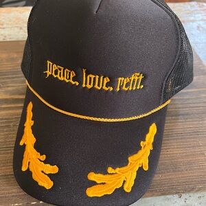 Refit Dance Fitness Black and Gold Trucker Hat